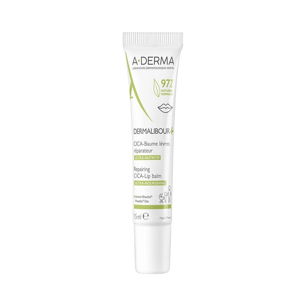 Dermalibour+ Cica Bálsamo Labial Reparador 15 Ml