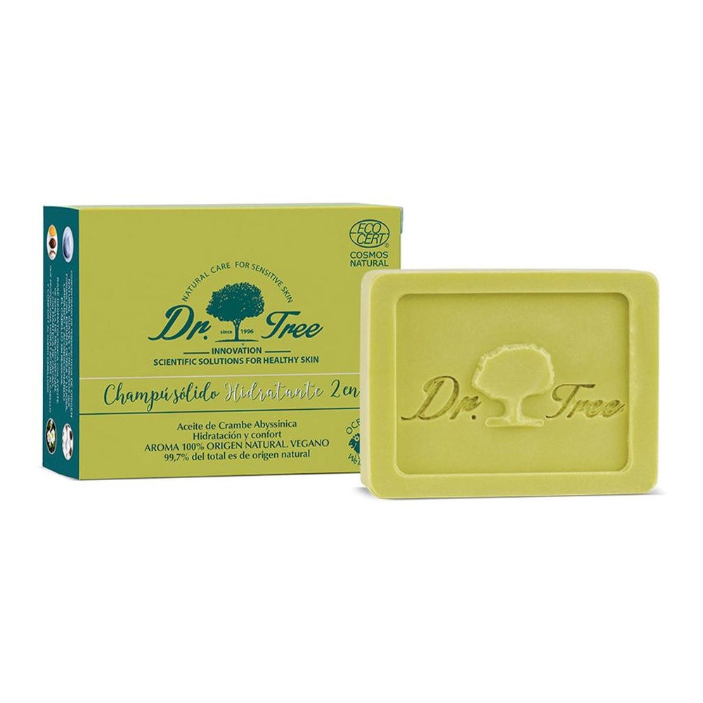Dr Tree Champú Sólido 2 En 1 Hidratante 75G