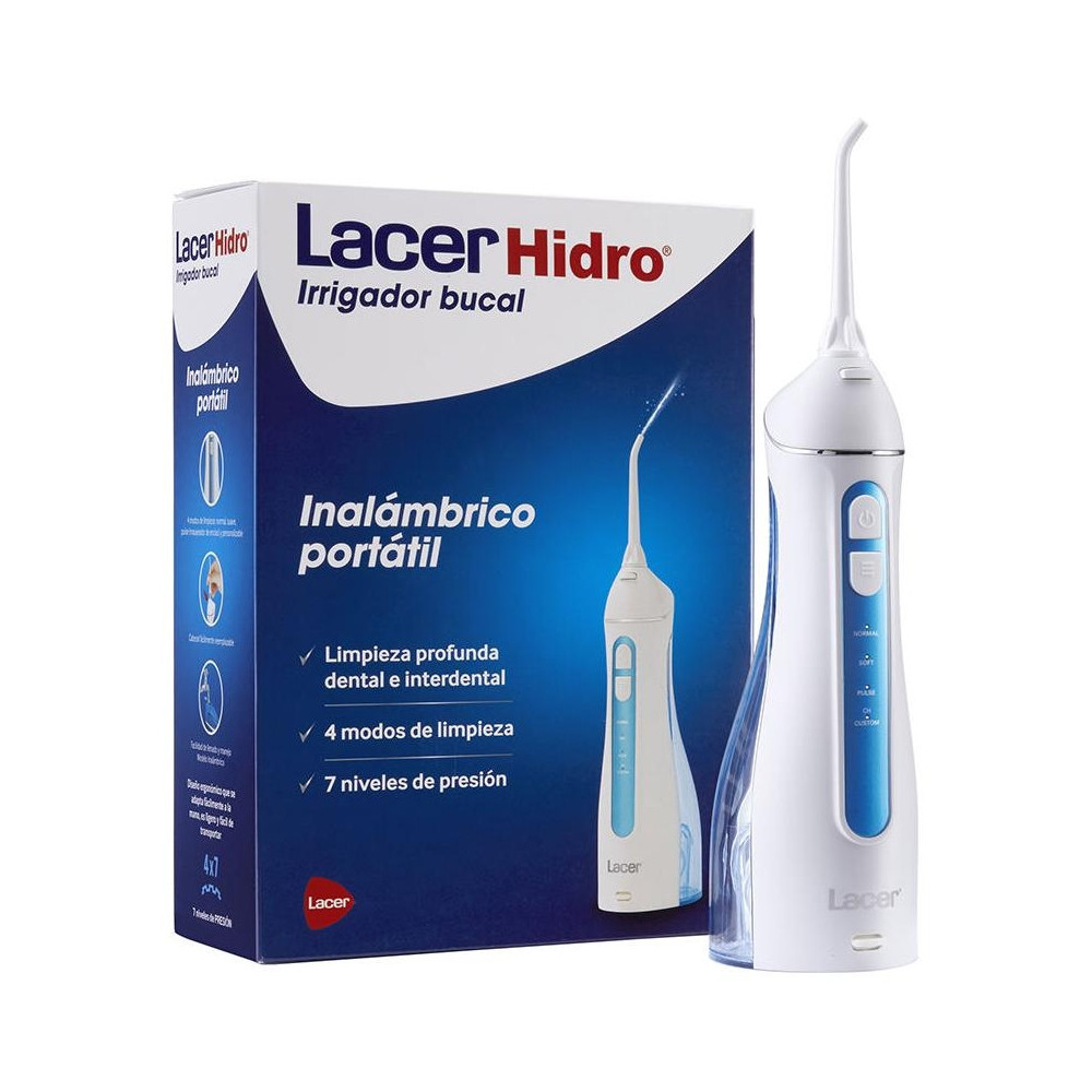 Lacer Hidro Irrigador Bucal Inalámbrico Portátil 1Ud
