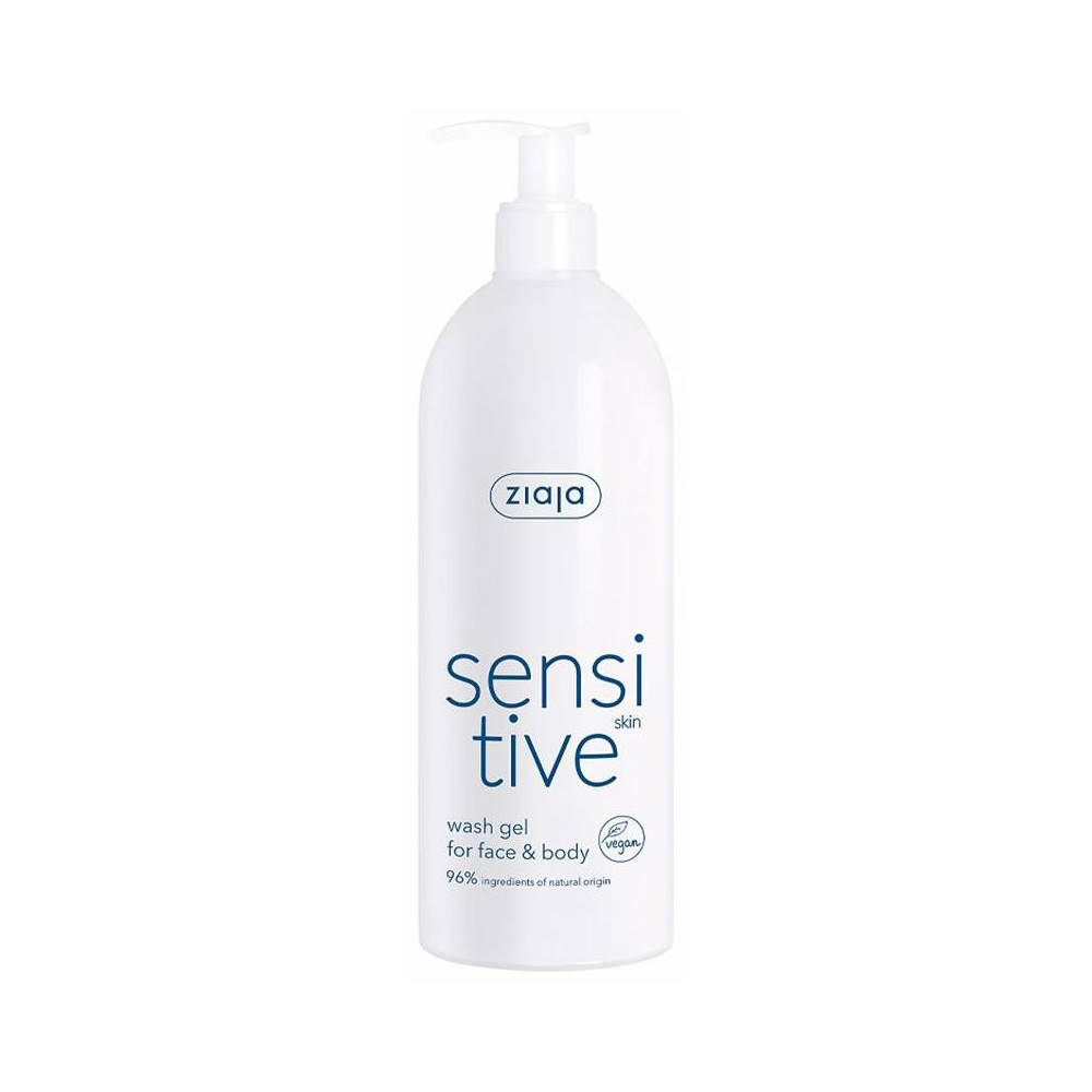 Sensitve Gel Limpiador Rostro Y Cuerpo Para Pieles Sensibles 400 Ml