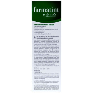 Farmatint Gel Coloración Permanente 5M-Castaño Claro Caoba 5 U