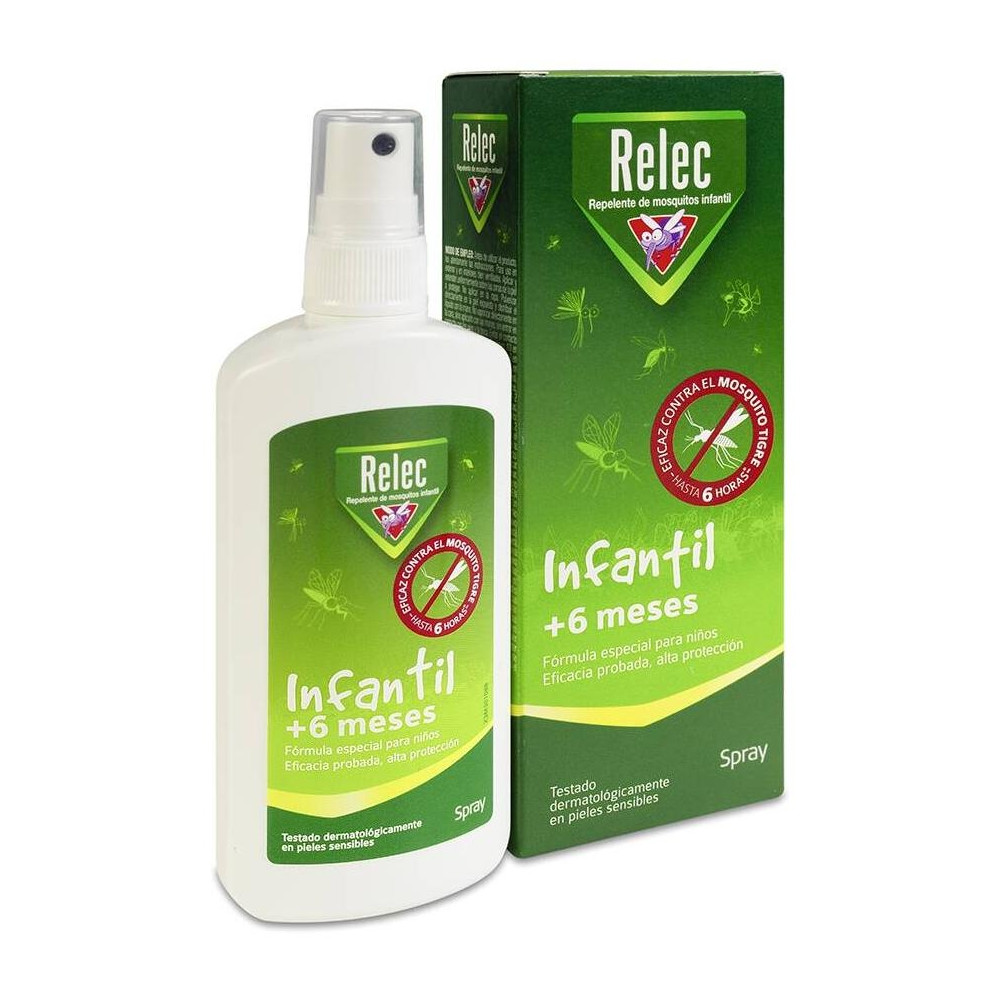 Relec Infantil +6 Meses Repelente 100Ml