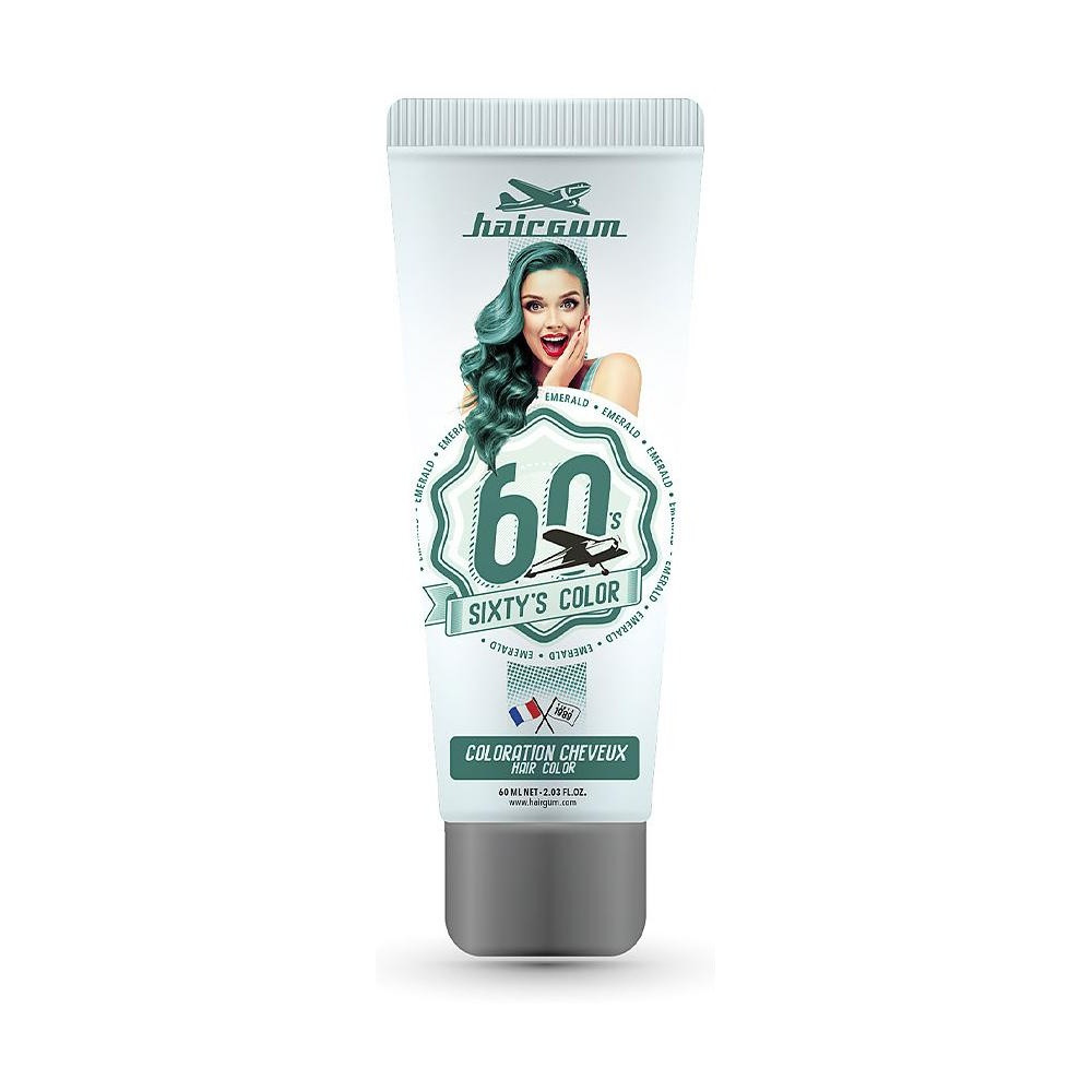 Hairgum Sixty'S Color Tinte Cabello Emerald 60Ml