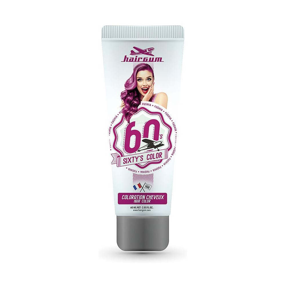 Hairgum Sixty'S Color Tinte Cabello Fucsia 60Ml