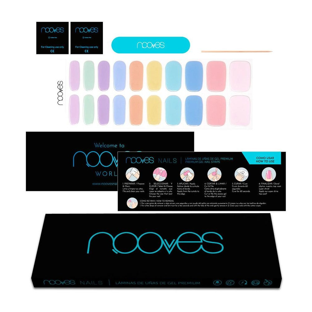 Láminas De Uñas De Gel Bridge Premium Luxe Bridge 20 U