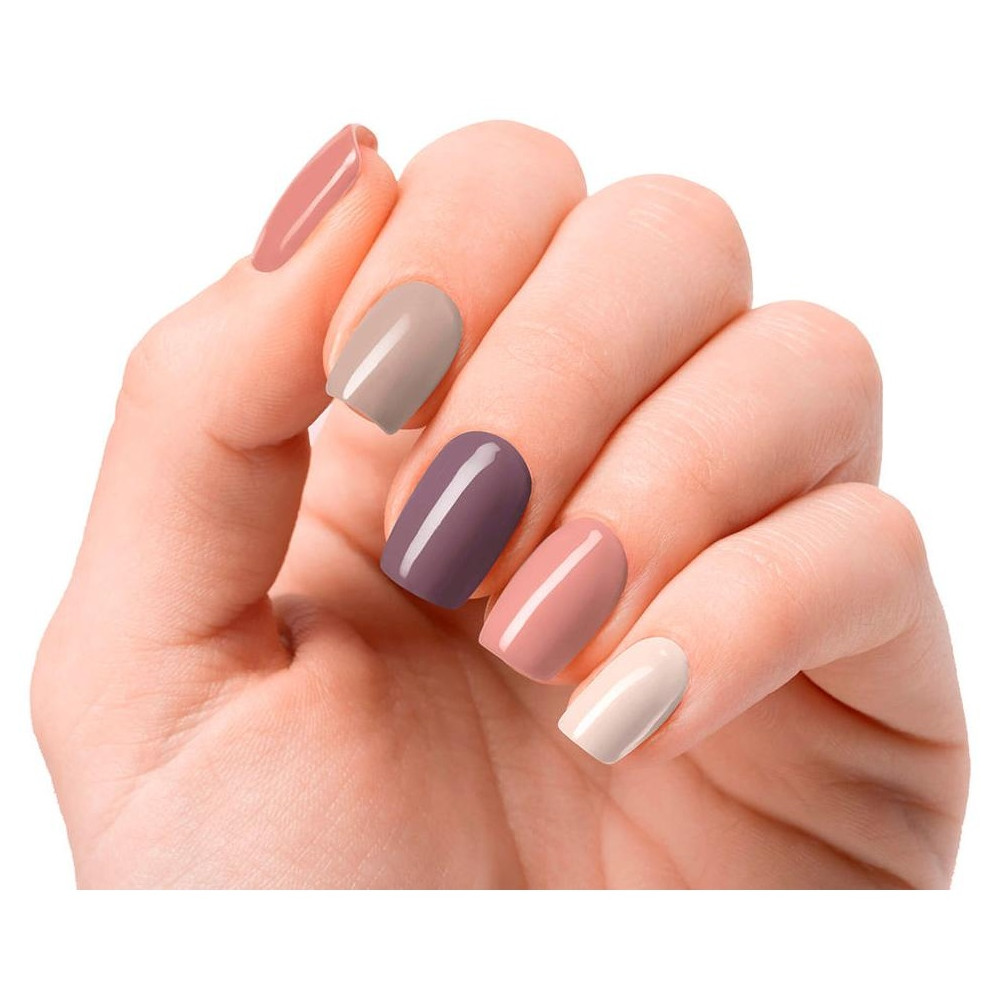 Láminas De Uñas De Gel Secret Earth Premium Luxe Solid Color 20 U