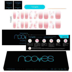 Láminas De Uñas De Gel Michelle Premium Glam Art Design 20 U