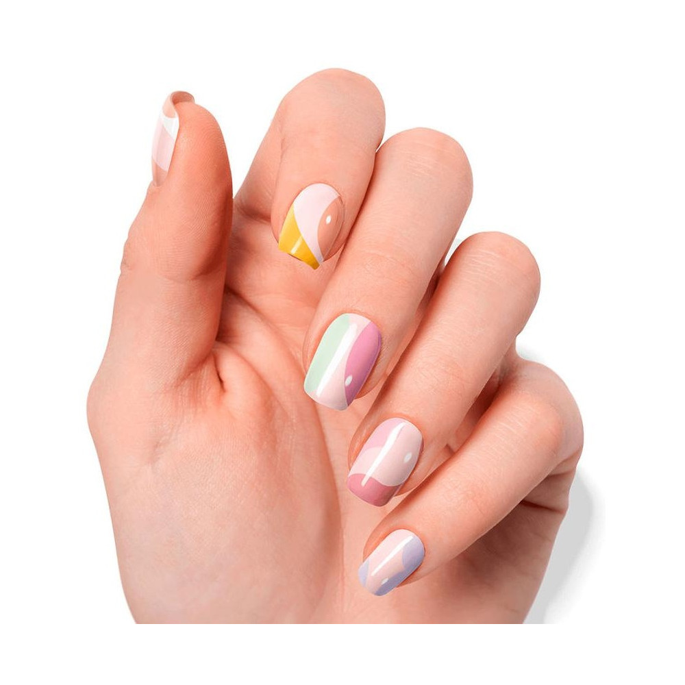 Láminas De Uñas De Gel Premium Glam Paradise 20 U