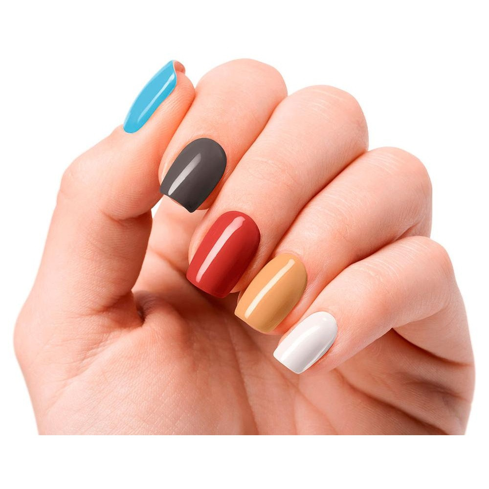 Láminas De Uñas De Gel Premium Glam Melody 20 U