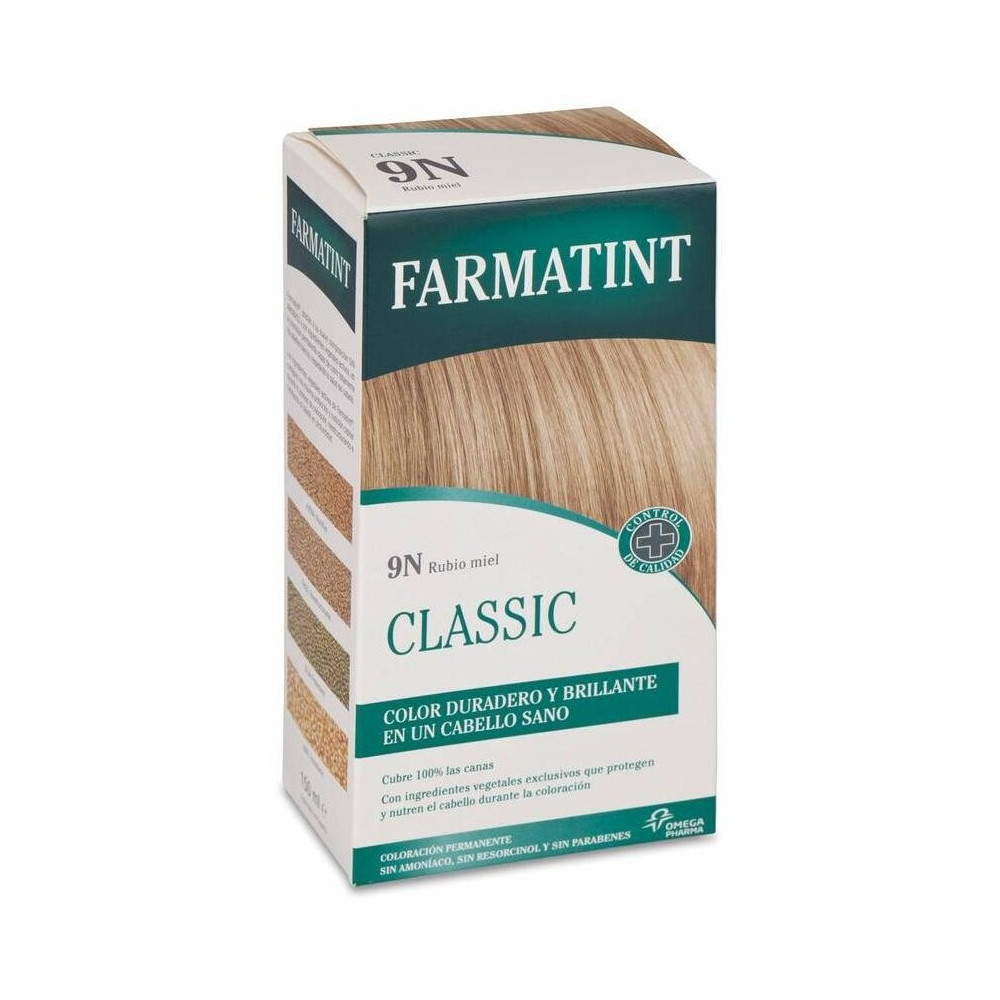 Farmatint Gel Coloración Permanente 9N-Rubio Miel 5 U