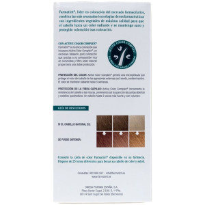 Farmatint Gel Coloración Permanente 8R-Rubio Claro Cobrizo 5 U