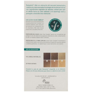 Farmatint Gel Coloración Permanente 8D-Rubio Claro Dorado 5 U