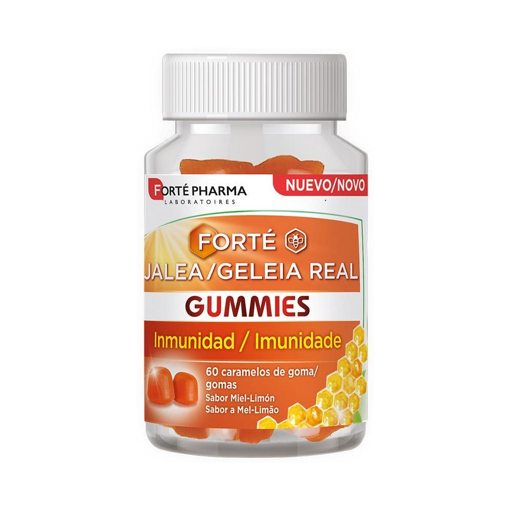 Forte Pharma Jalea Real Gummies Sabor Miel Limón 60Uds