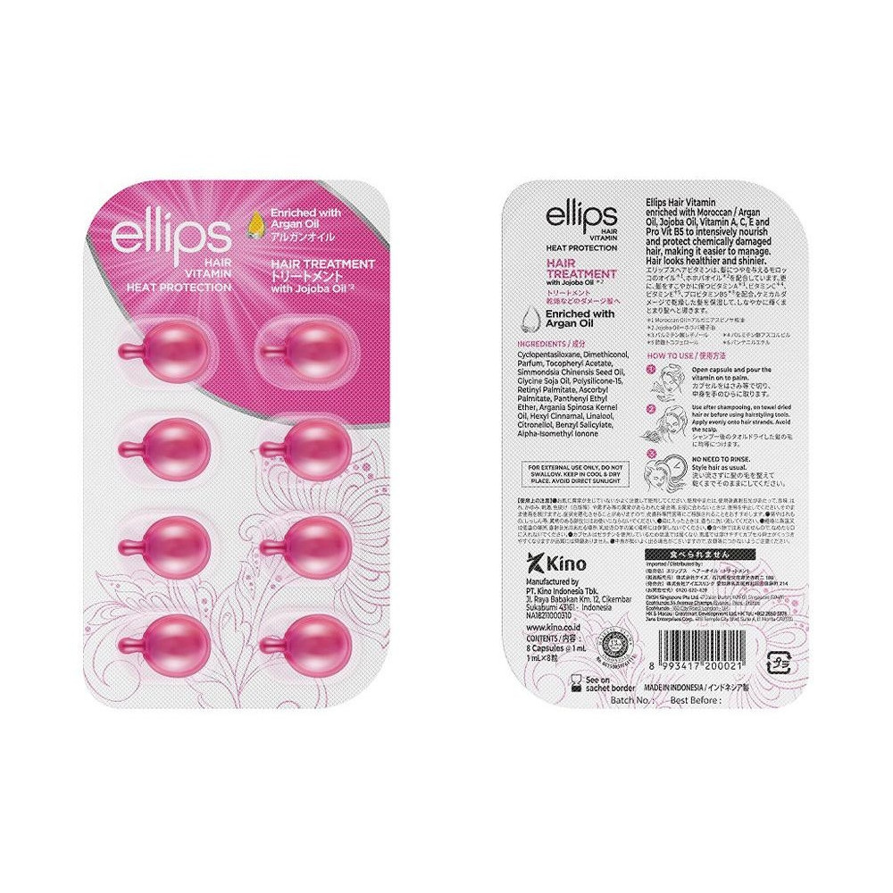 Ellips Hair Treatment Hair Vitamin 8Uds
