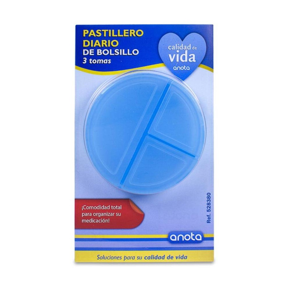 Anota Pastillero Diario 3 Tomas, 1 Ud