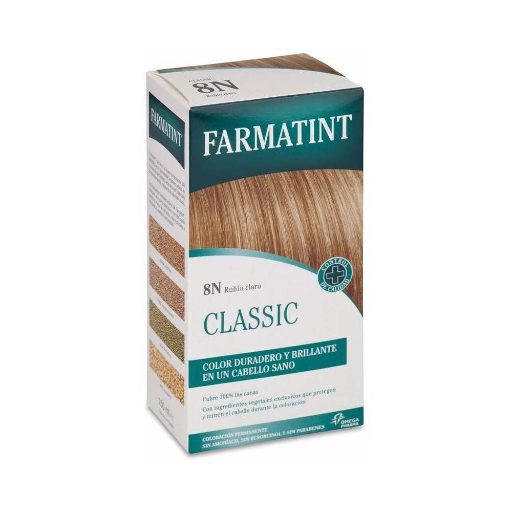 Farmatint Gel Coloración Permanente 8N-Rubio Claro 5 U