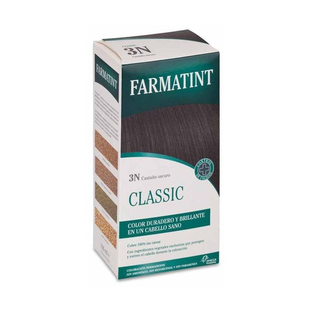 Farmatint Gel Coloración Permanente 3N-Castaño Oscuro 5 U