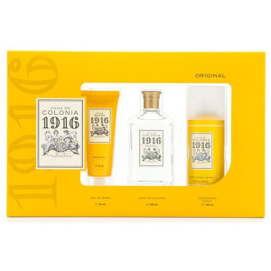 1916 Cofre Colonia 1916 3Uds