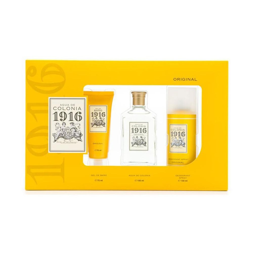 1916 Cofre Colonia 1916 3Uds