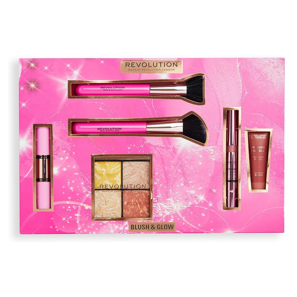 Makeup Revolution Blush Y Glow Set 6Uds