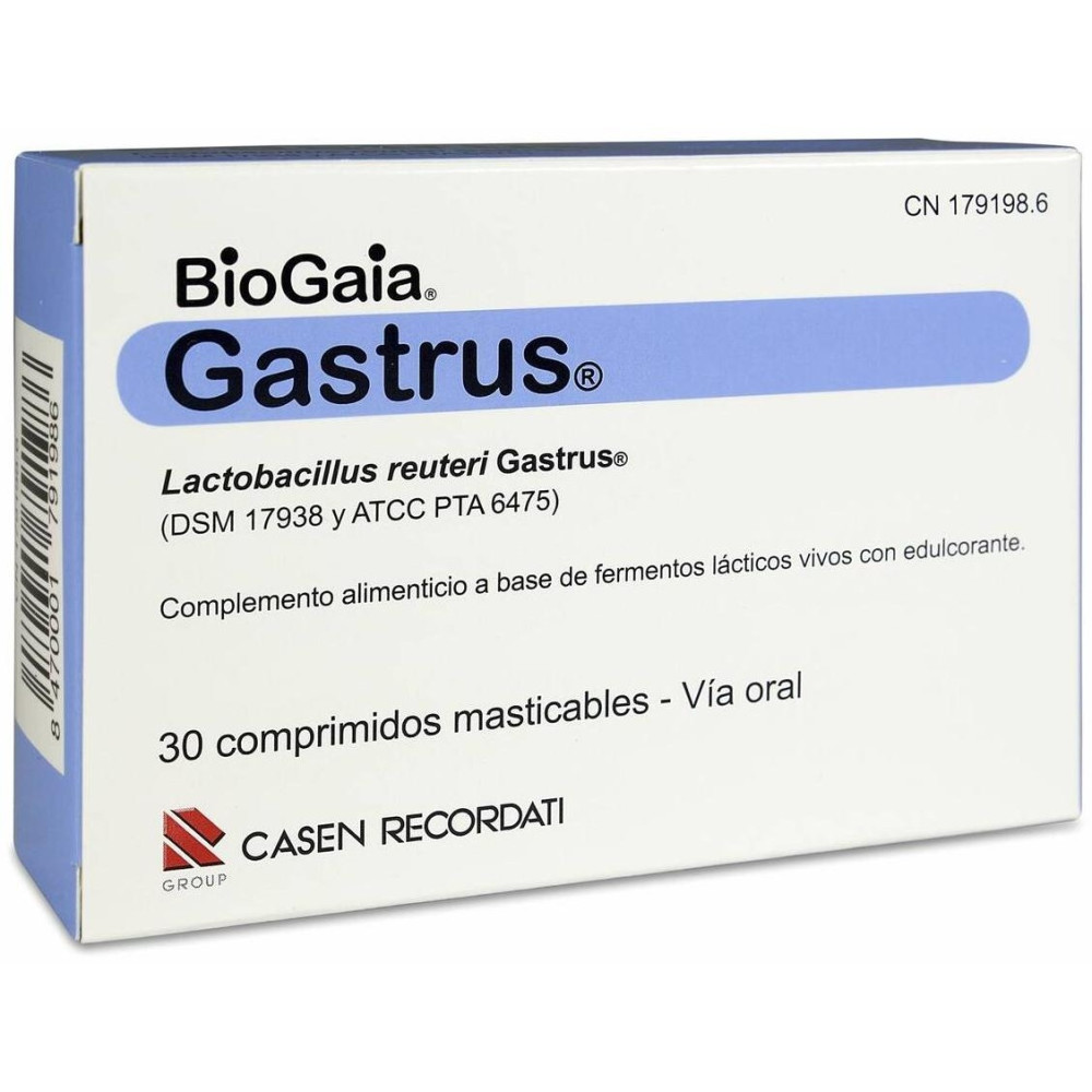 Gastrus Biogaia Lactobacilus Reuteri 30 Comprimidos