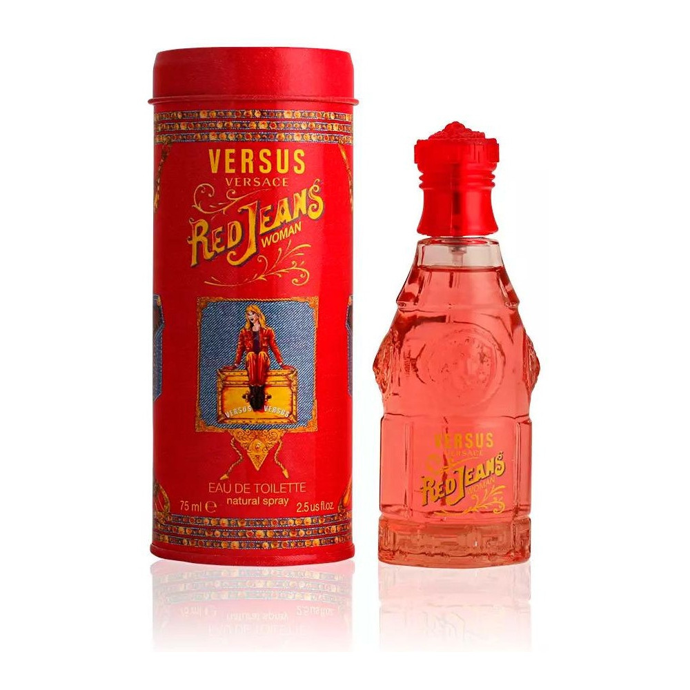 Versace Red Jeans Eau De Toilette 75Ml Vaporizador
