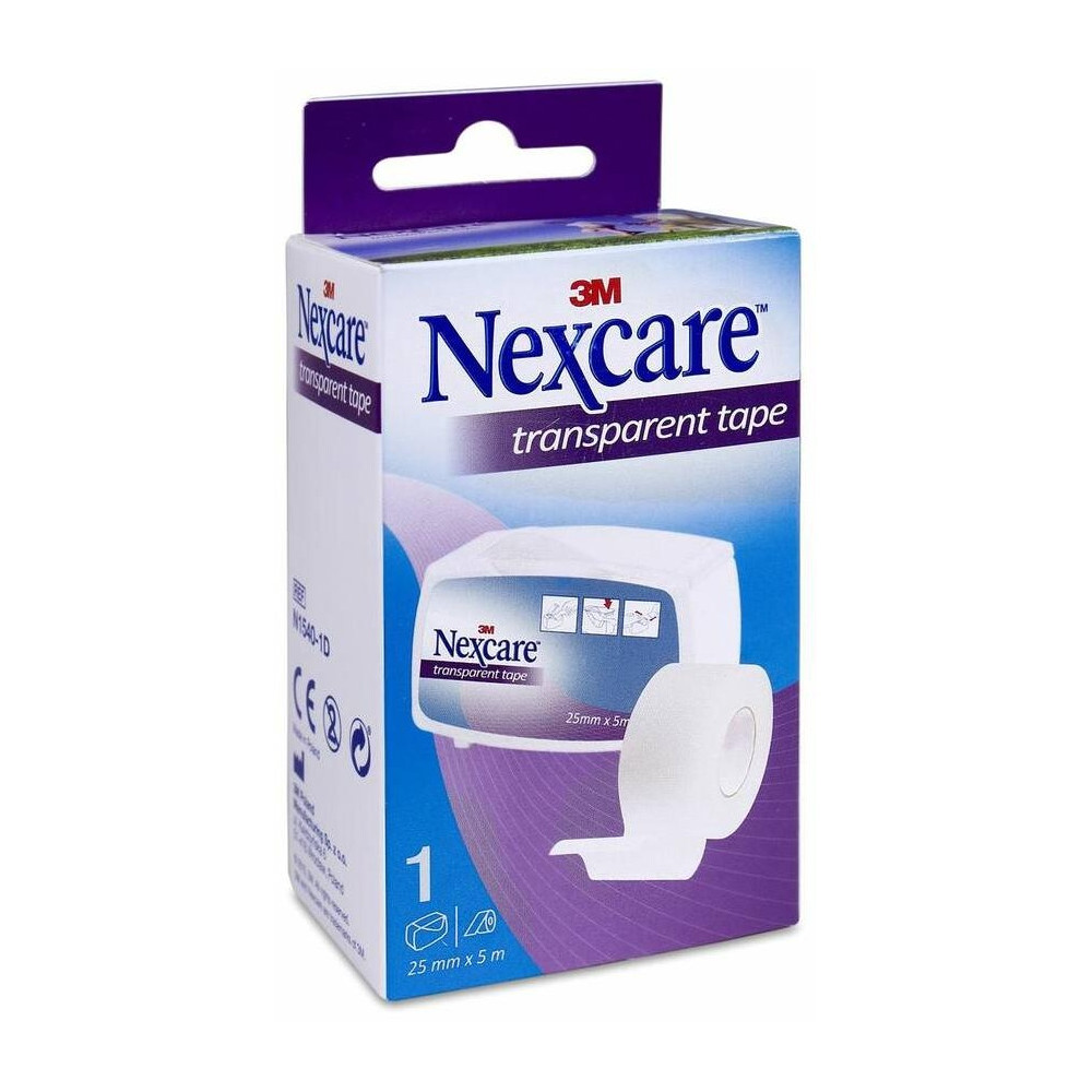 Nexcare Esparadrapo Transparente 25 Mm X 5 M, 1 Ud