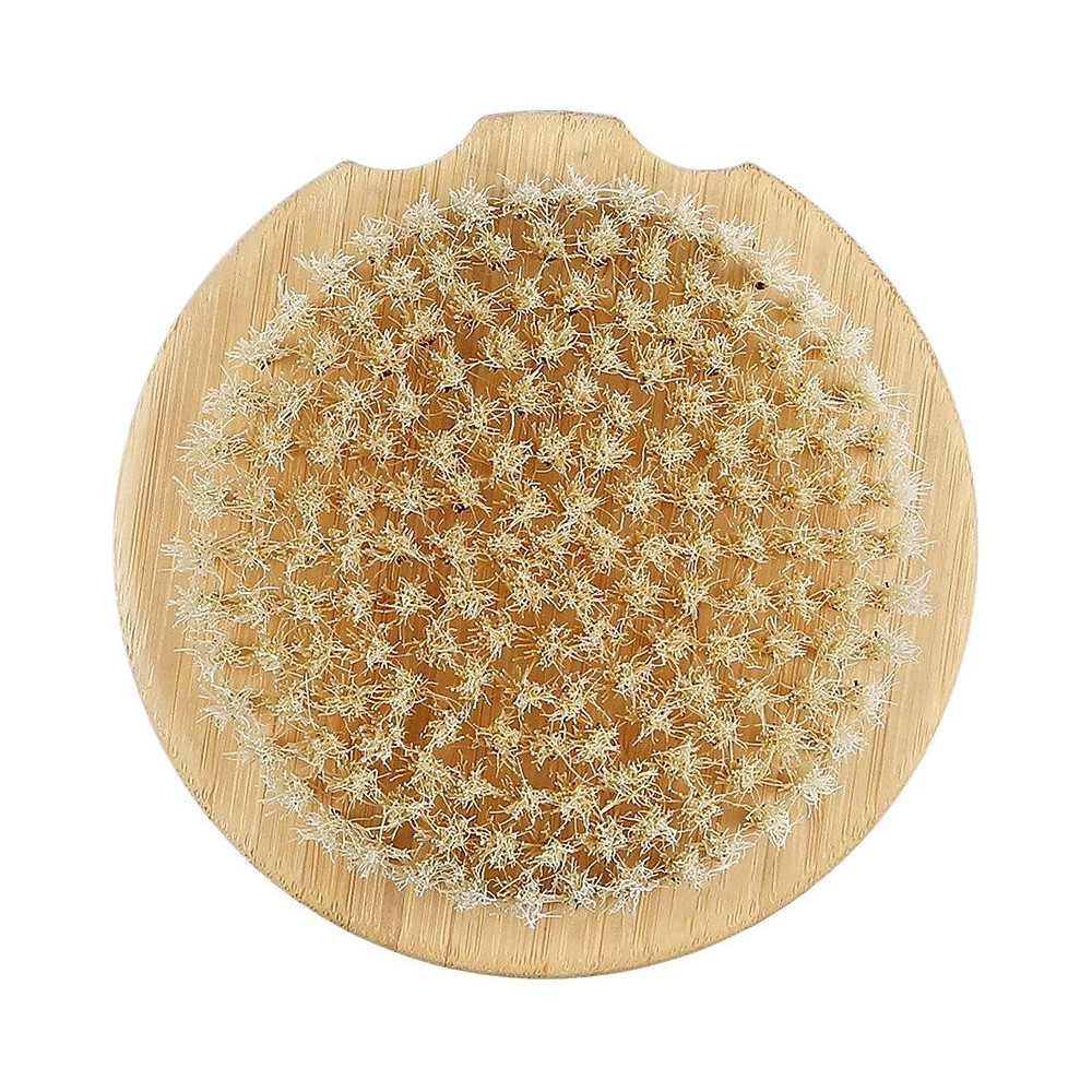 Bamboo Cepillo Natural Cuerpo Redondo 1 U