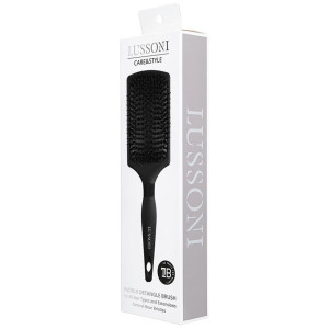 Lussoni Care Y Style Natural Boar Paddle Detangle Brush 1Ud