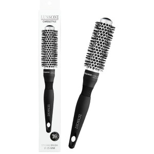 Lussoni Care Y Style Round Silver Styling Brush 25Mm 1Ud