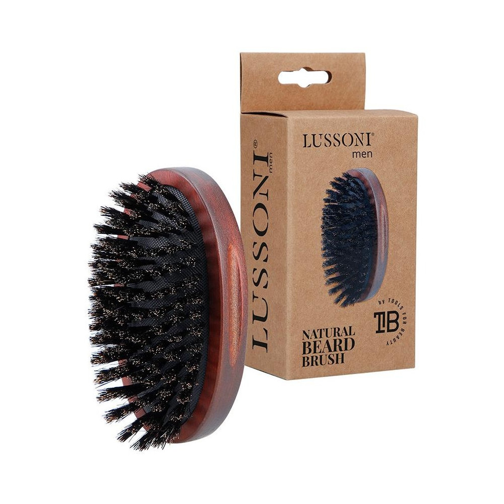 Lussoni Barba Cepillo Natural Ovalado 1 U