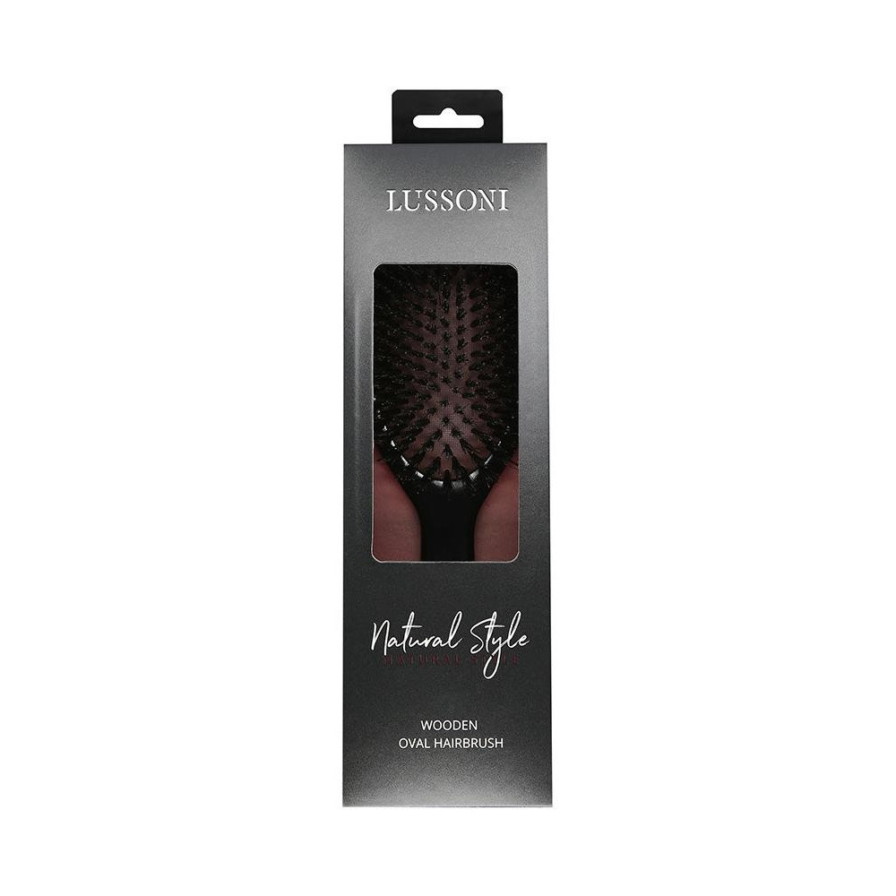 Lussoni Natural Style Wooden Oval Hairbrush 1Ud