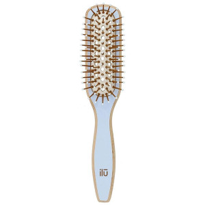 Ilū Bamboom! Detangler True Blue Hairbrush 1Ud
