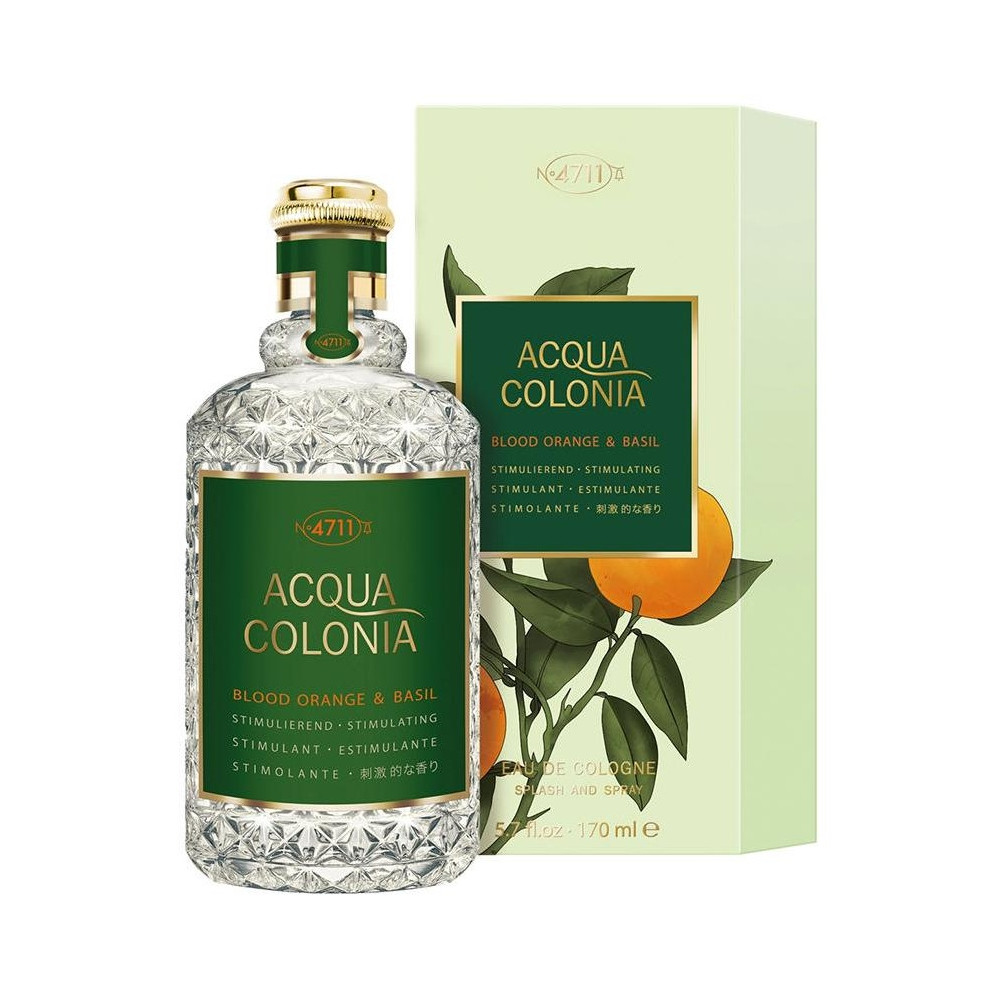 Acqua Colonia Blood Orange Y Basil Eau De Cologne Splash Y Spray 170 Ml