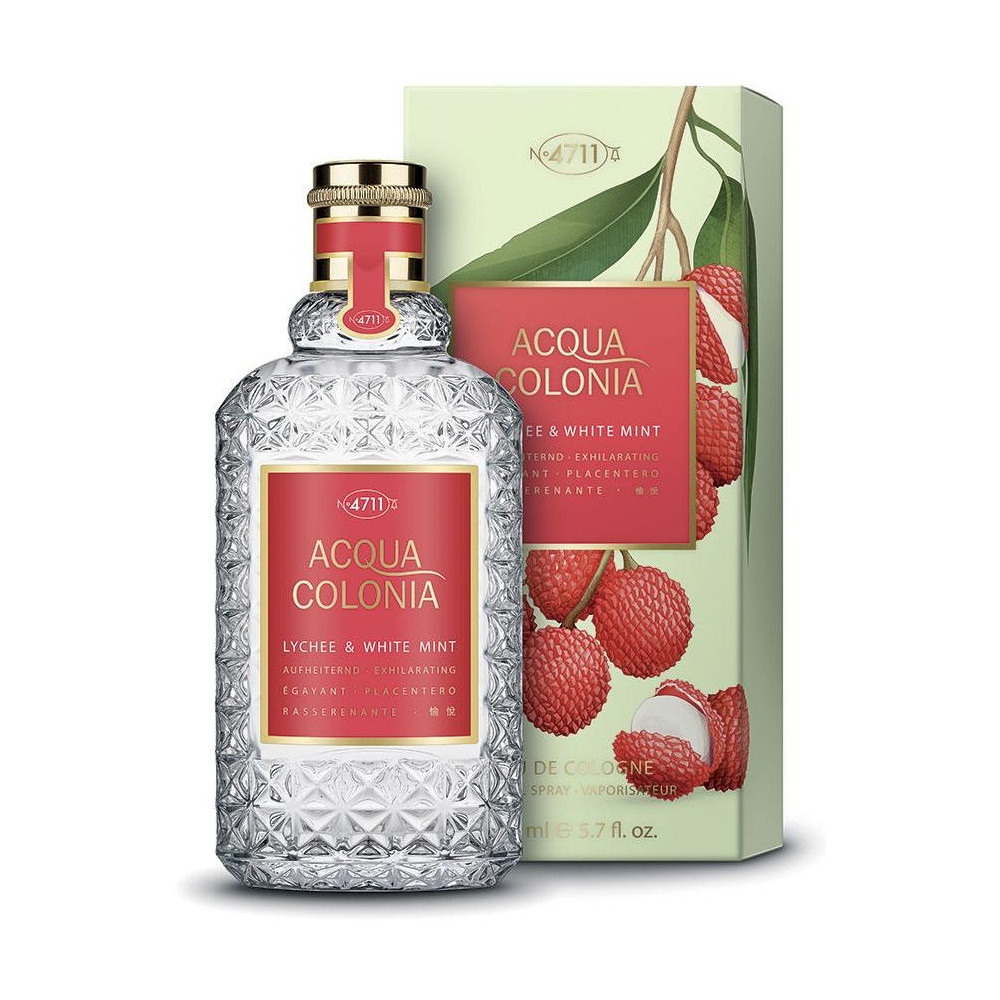 Acqua Colonia Lychee Y White Mint Eau De Cologne Vaporizador 170 Ml