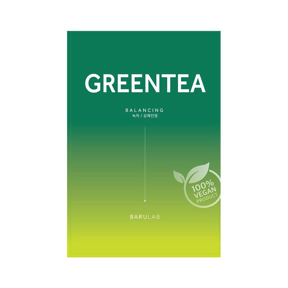 The Clean Vegan Mask Balancing Green Tea 23 Gr