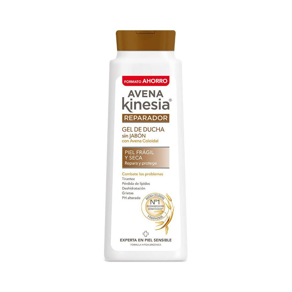 Avena Kinesia Reparador Gel Ducha Sin Jabón 750Ml
