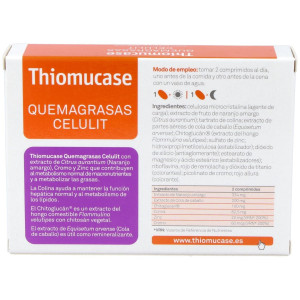 Thiomucase Quemagrasas Celulit, 30 Comprimidos