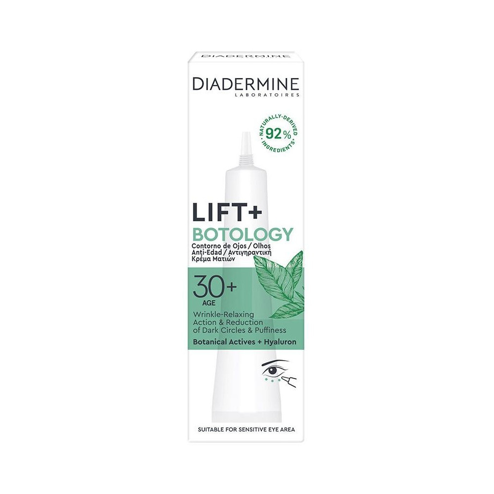 Diadermine Lift + Botology Contorno Ojos Anti Arrugas 15Ml