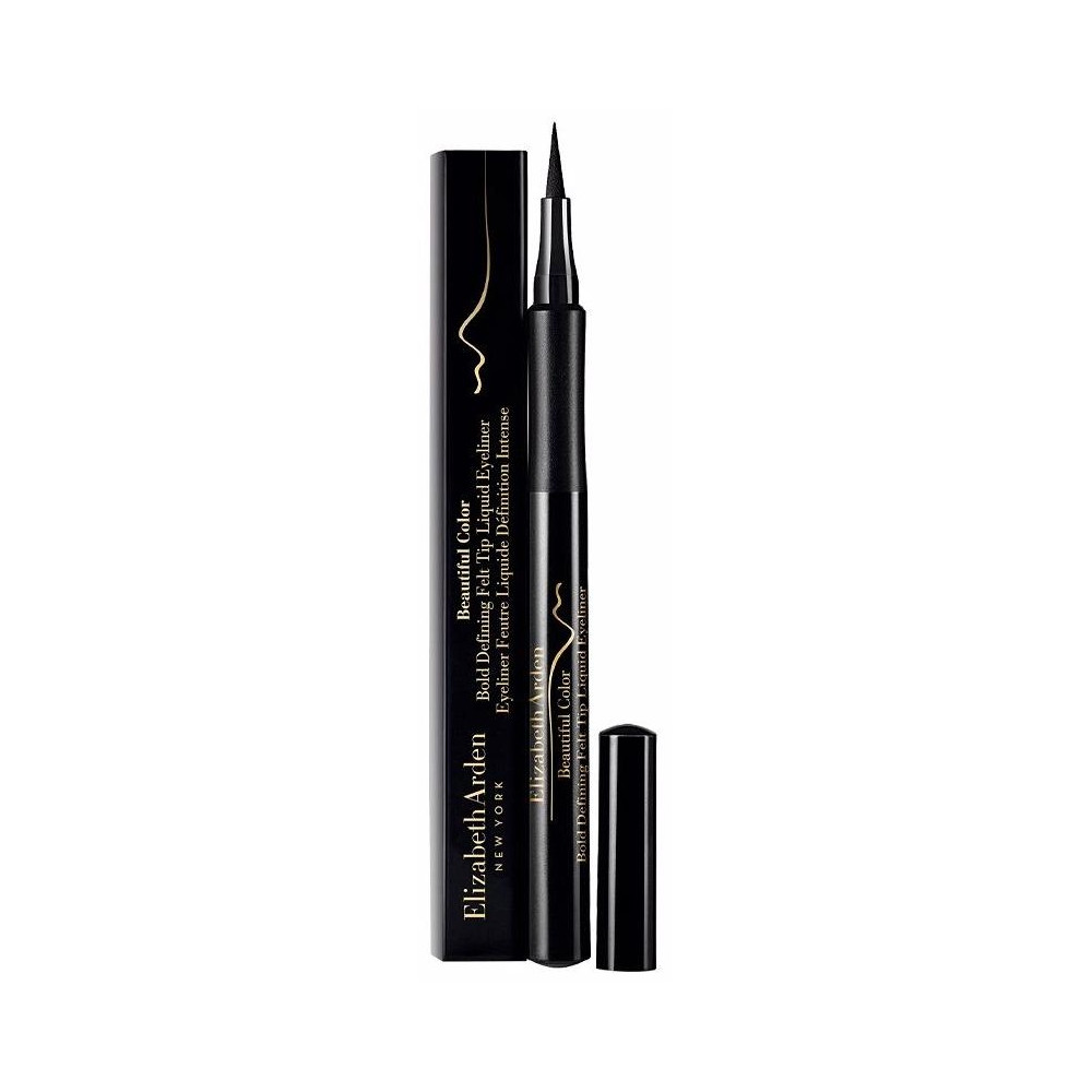 Beautiful Color Bold Defining Felt Tip Liquid Eyeliner Seriously Black