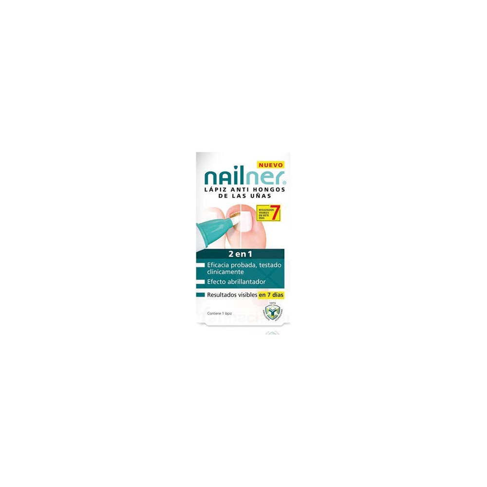 Nailner Lápiz Antihongos Uñas 2En1 4Ml