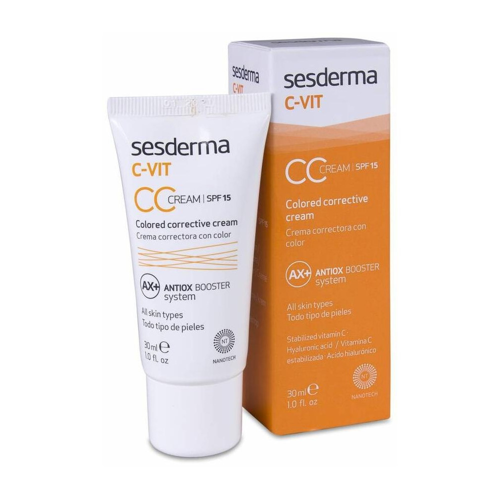 Sesderma C-Vit Cc Cream Spf15 Crema Correctora Con Color 30Ml