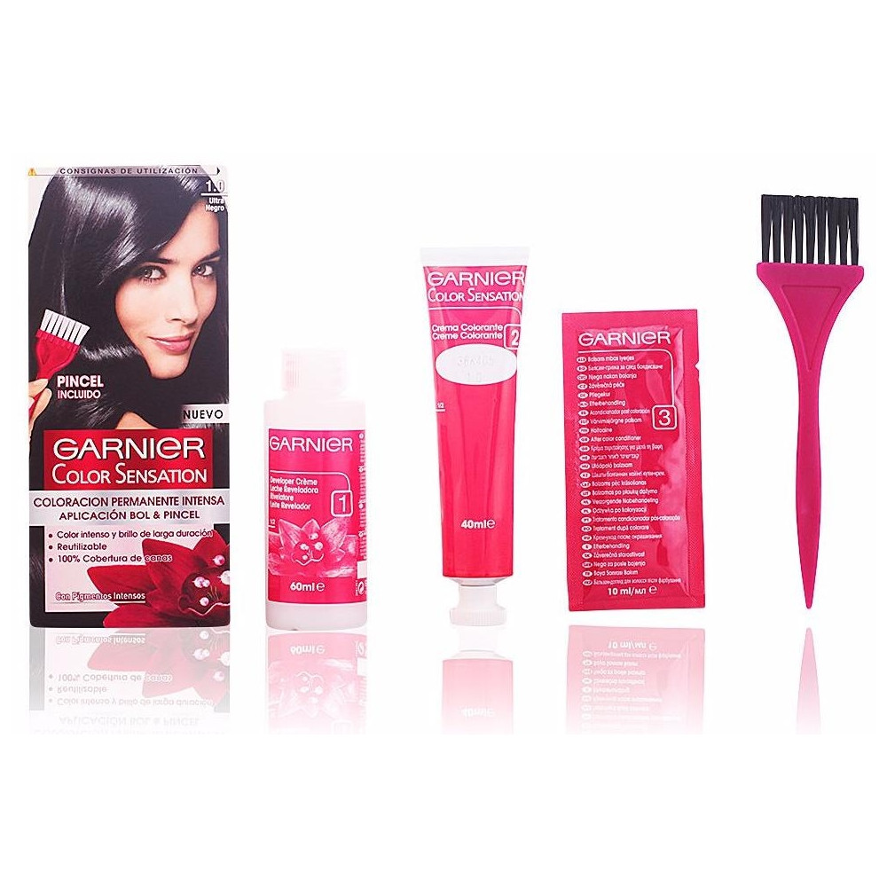 Garnier Color Sensation N°1 Ultra Negro 4Uds