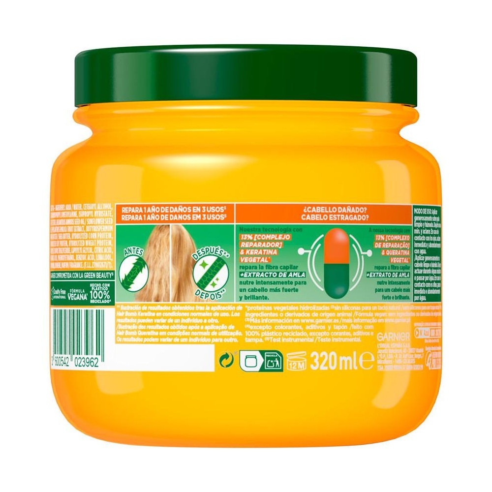 Garnier Fructis Adiós Daños Mascarilla 300Ml