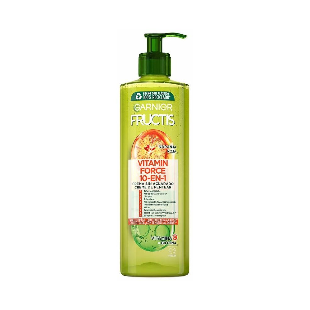Garnier Fructis Vitamin Force Crema Sin Aclarado 400Ml