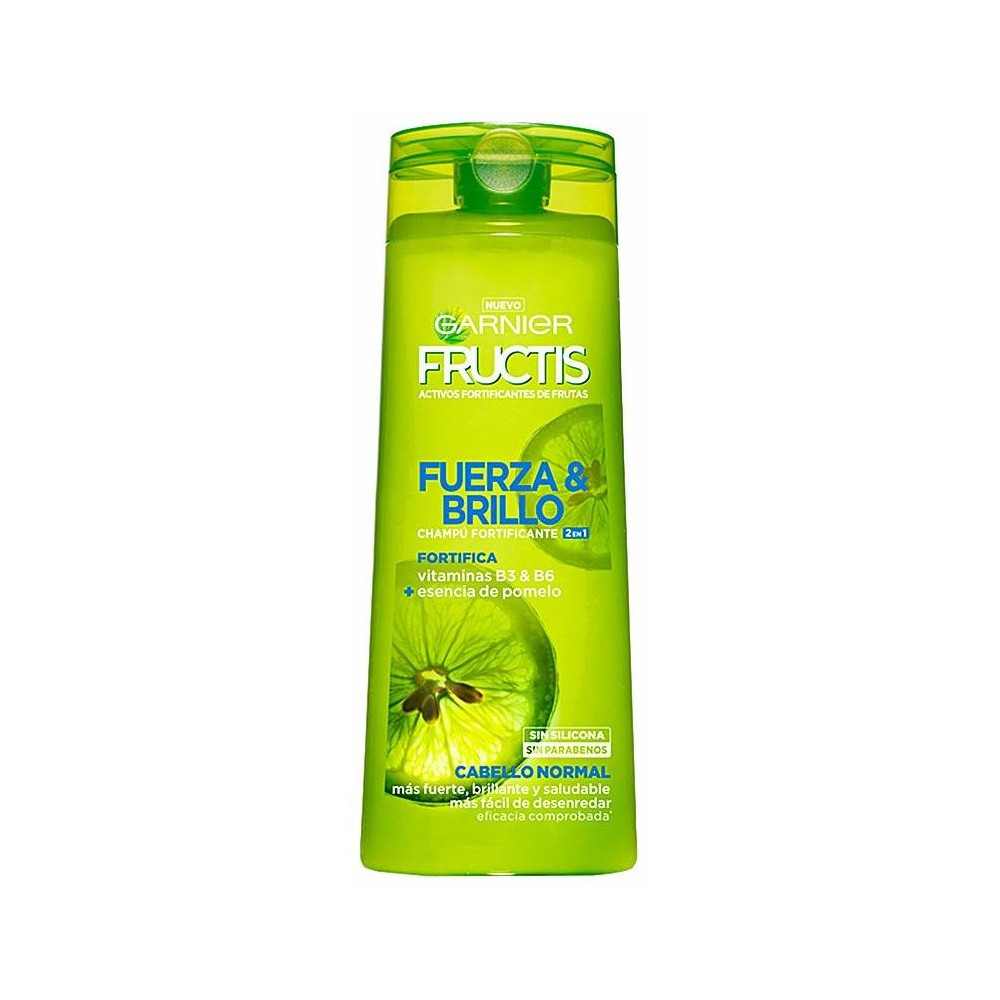 Garnier Fructis Champú Fuerza Y Brillo 2 En 1 360Ml
