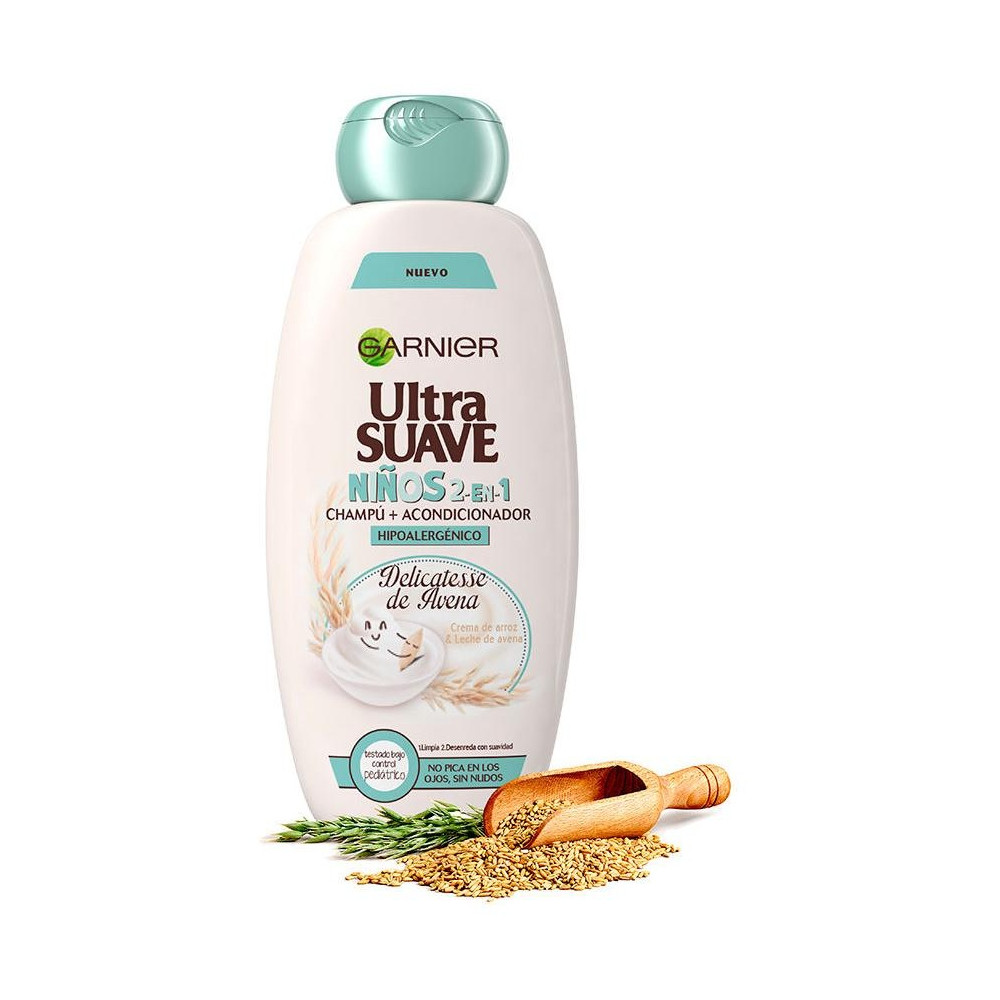 Ultra Suave Champú + Acondicionador Para Niños De Avena 400 Ml
