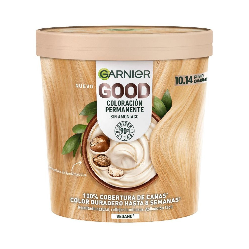Garnier Good Coloración Permanente 10.14 Rubio Camomila 217Ml