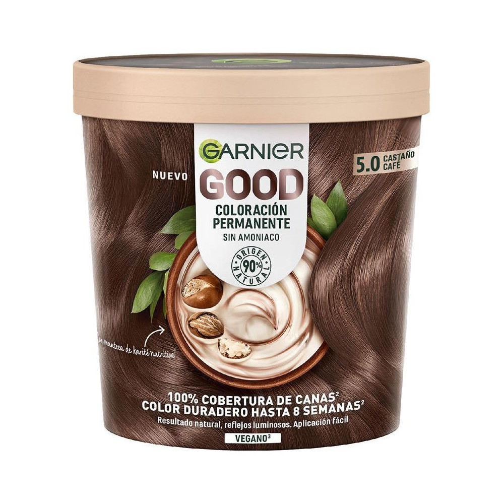 Good Coloración Permanente 5.0 Castaño Café 217 Ml