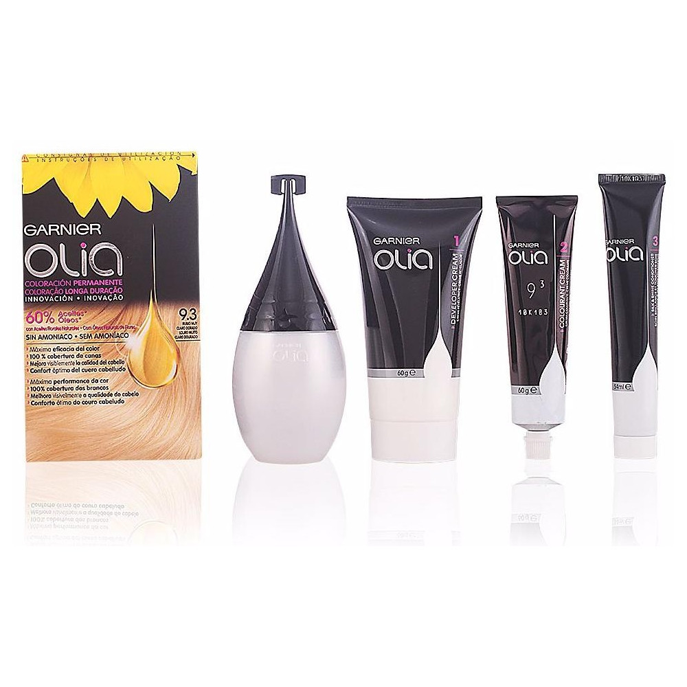 Garnier Olia Coloración Permanente N°9.3 Rubio Muy Claro Dorado